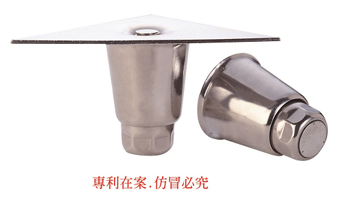 A06  100mm HEX-SHAPED EQUIPMENT LEGS