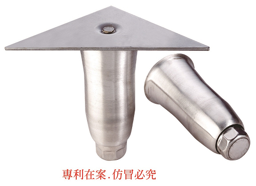 A13  250mm HEX-SHAPED EQUIPMENT LEGS