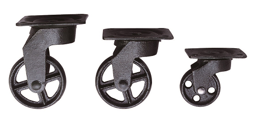 D01  2" 3" FOUNDRY SWIVEL CASTERS