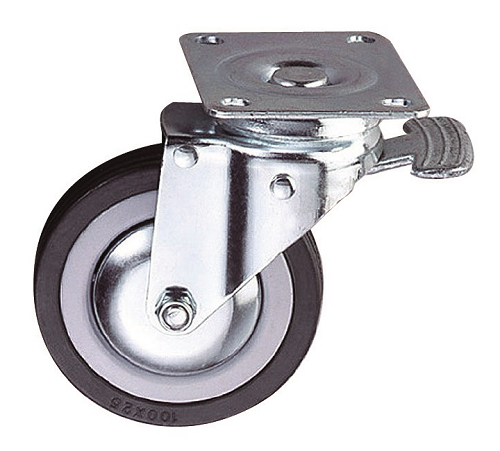 D05  3" , 4" , 5" PLATE CASTERS