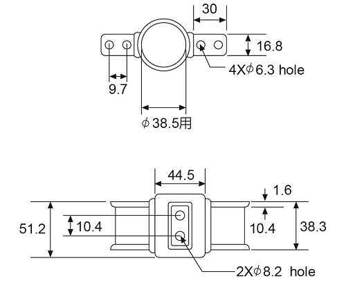 E04  CROSS BRACE FITTINGS