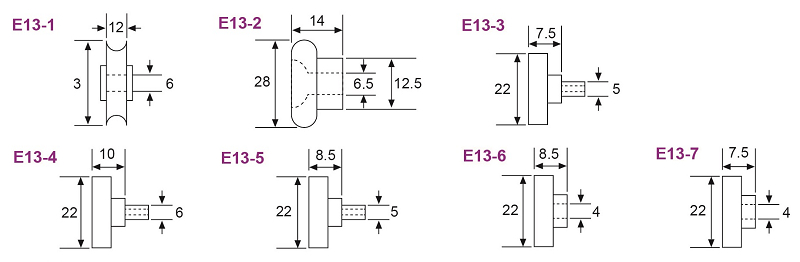 E13  ROLLERS SERIES
