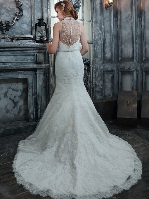 2242 TRUMPET SWEETHEART NECKLINE SLEEVELESS