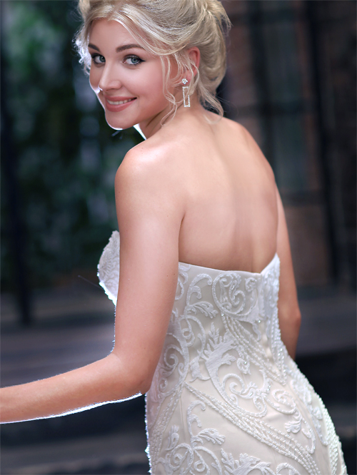 2248 TRUMPET SWEETHEART NECKLINE SLEEVELESS