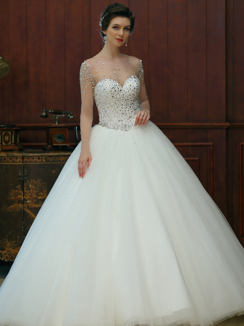 2260 FULL SABRINA NECKLINE LONG SLEEVE