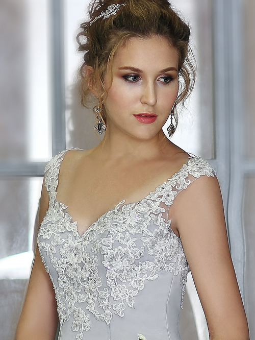 3281 TRUMPET SWEETHEART NECKLINE