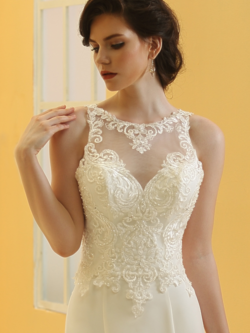 61302 TOP SABRINA NECKLINE SLEEVELESS