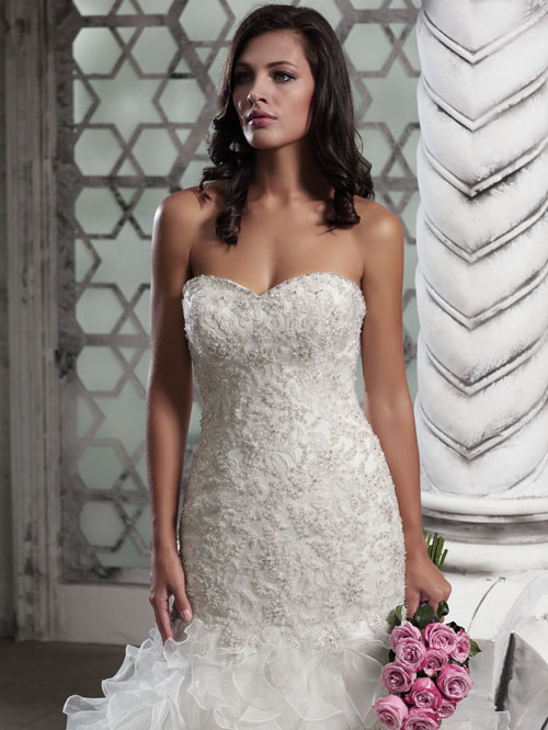 8277 FIT AND FLARE SWEETHEART NECKLINE SLEEVELESS