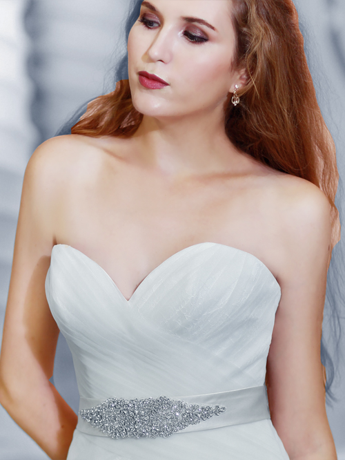 8291 TRUMPET SWEETHEART NECKLINE SLEEVELESS