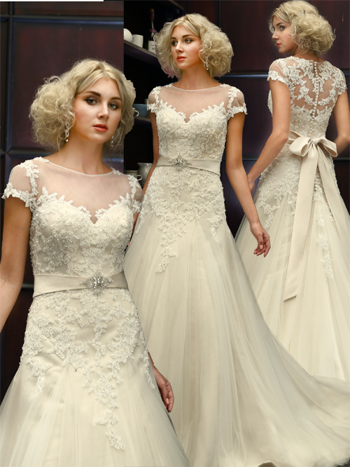 8309 A LINE SABRINA NECKLINE