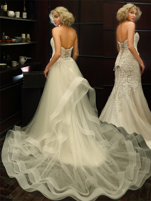 8315 MERMAID SWEETHEART NECKLINE