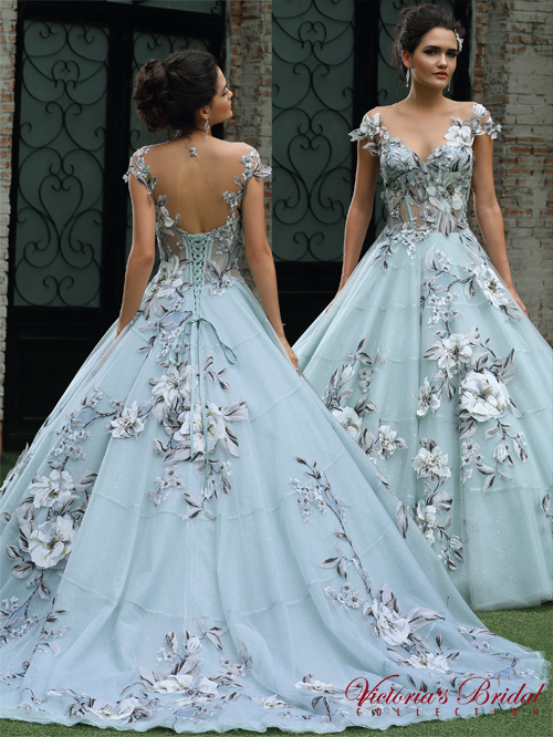 8334 FULL OFF SHOULDER NECKLINE CAP SLEEVE
