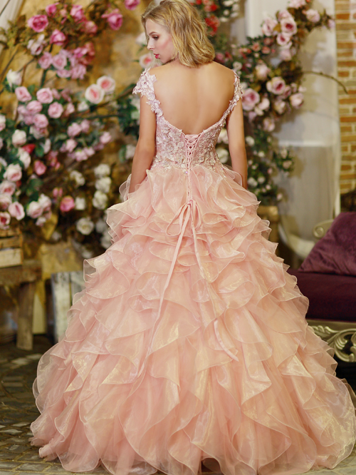 9937 FULL SWEETHEART NECKLINE CAP SLEEVE