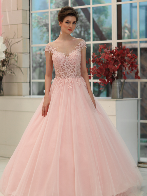 9962 FULL OFF SHOULDER NECKLINE CAP SLEEVE