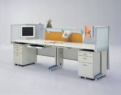 003-2.5CM薄型桌上屏風