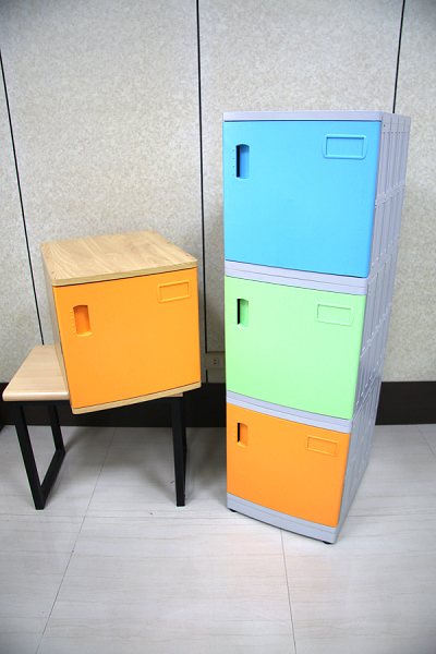 FC-016-塑鋼書包櫃、木製框