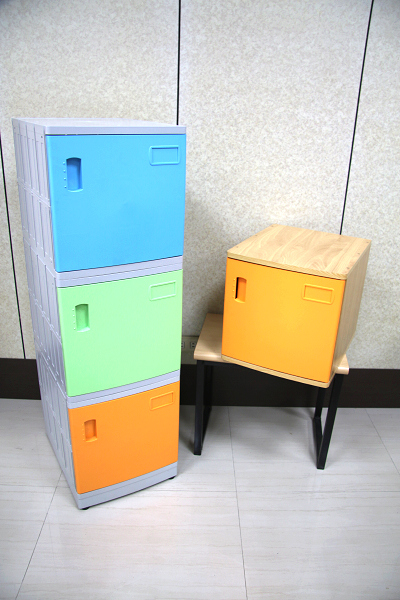 FC-016-塑鋼書包櫃、木製框