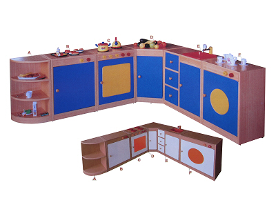 兒童遊戲廚具組*6台