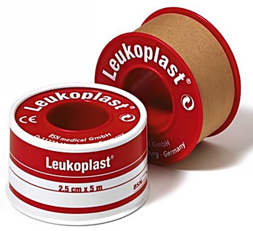 德國 Leukoplast 透氣防水膠布 2.5cm*4.6cm(有蓋)