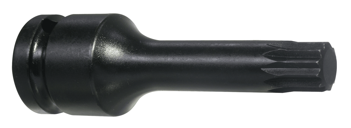 1/2"SQ. DRIVE, SPLINE (XZN) IMPACT BIT SOCKET