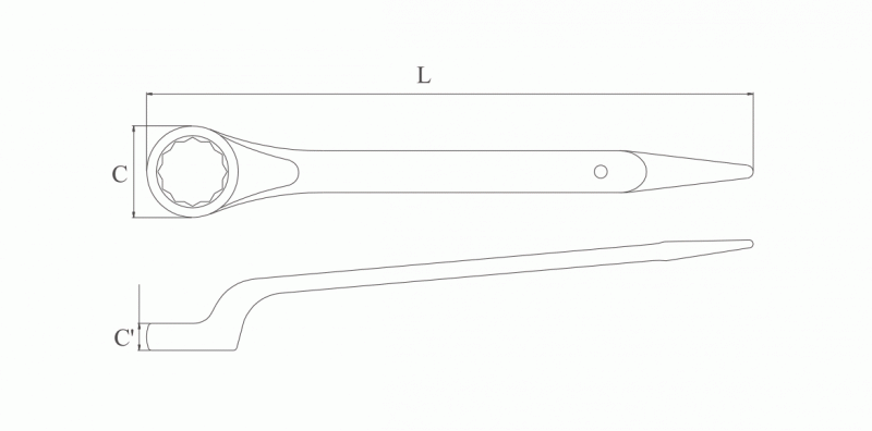 SINGLE RING WRENCH