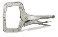 LOCKING C-CLAMP WITH REGULAR TIPS