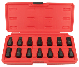 14PCS OIL SCREWS SOCKET SET
