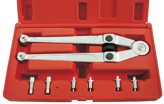 NUTS WITH TOP HOLES WRENCHES