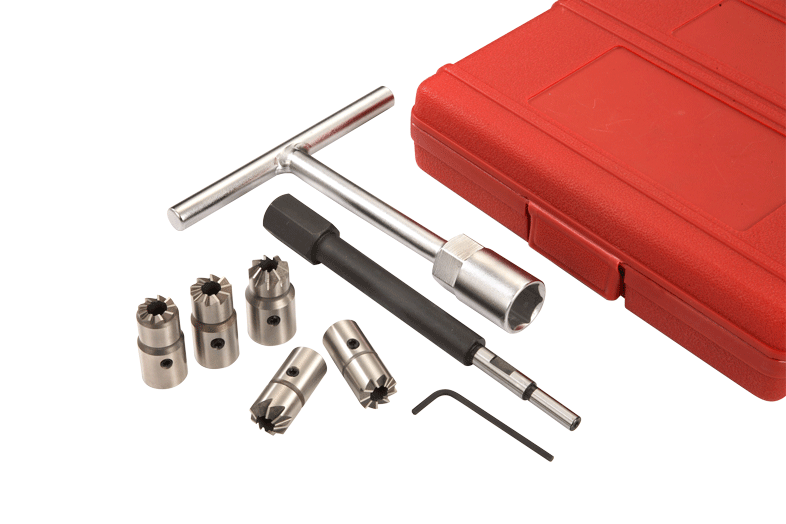 7PCS DIESEL INJECTOR SEAT CUTTER SET