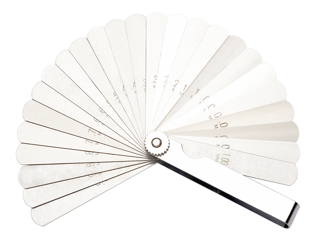 25 BLADES METRIC SIZE MASTER FEELER GAUGE