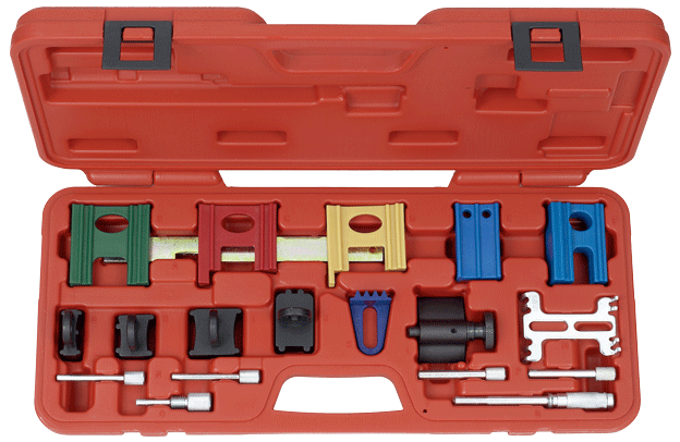 PETROL ENGINE TWIN CAM LOCKING SETTING