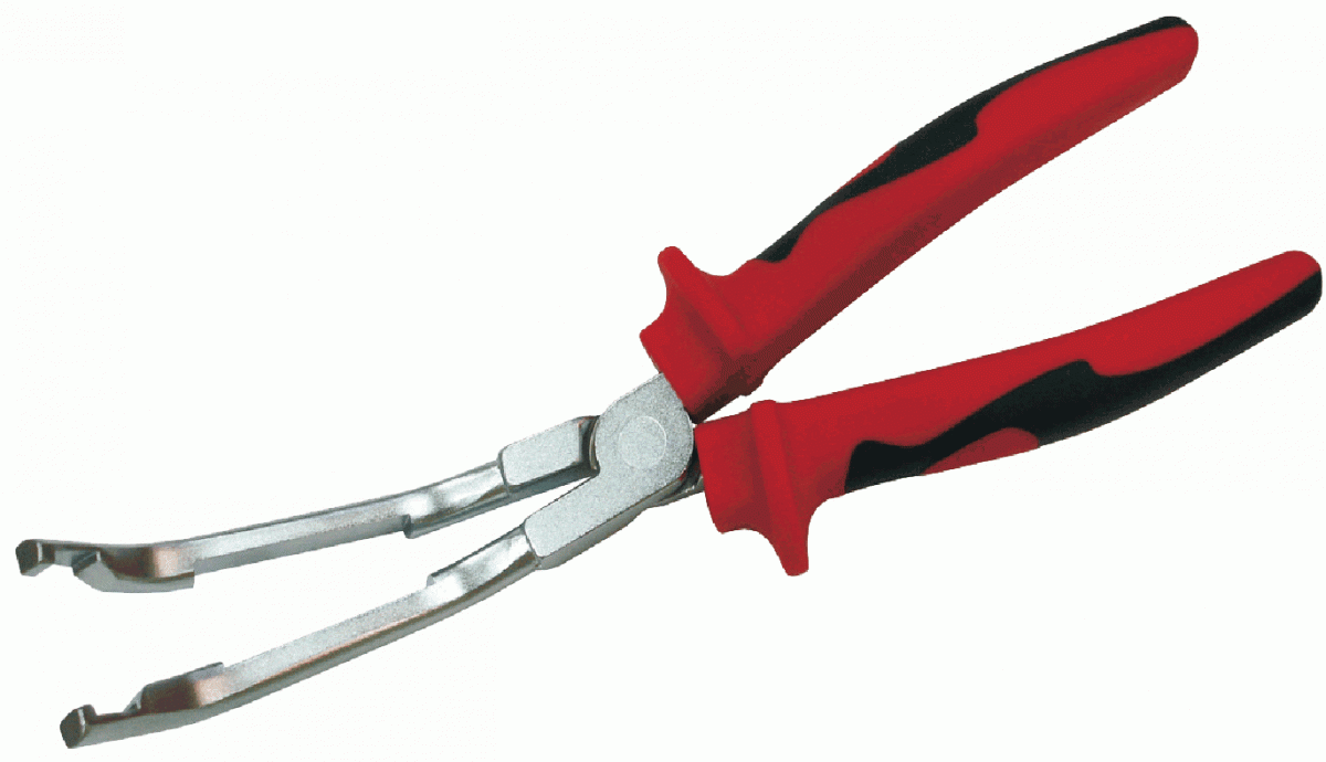 GLOW-PLUG CONNECTOR PLIERS (CURVED JAWS)