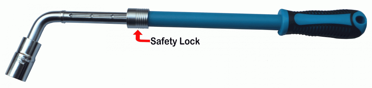 1/2"Dr. Six Sections With Safety Lock Wheel Master Wrench Approved Socket