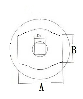95mm BPW WHEEL CAPSULE AND AXLE NUT SOCKET
