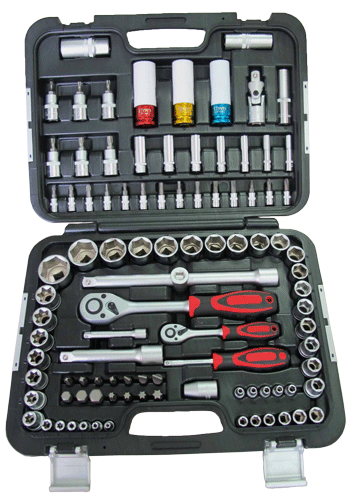 98PC-1/4” & 1/2” DR.SOCKET SET