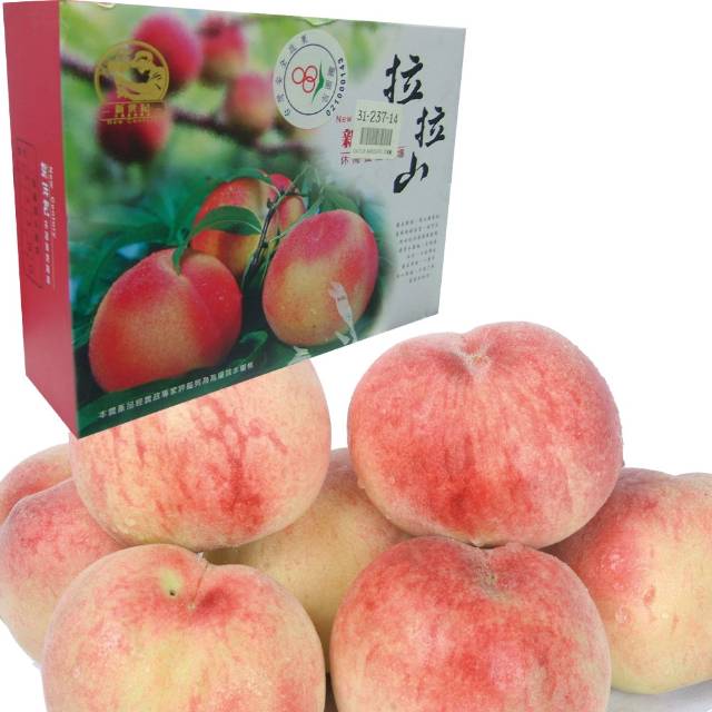 復興鄉拉拉山水蜜桃禮盒/12粒裝(3盒特價)