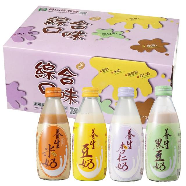 養生豆奶 養生奶-綜合口味24入(任選2箱出貨)