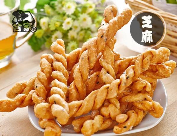 【小琉球特產】 手工麻花捲/芝麻190g