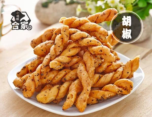 【小琉球特產】 手工麻花捲/胡椒190g
