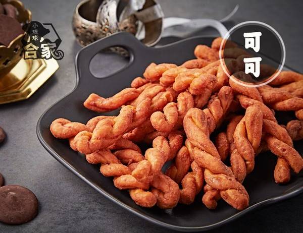 【小琉球特產】 手工麻花捲/可可190g