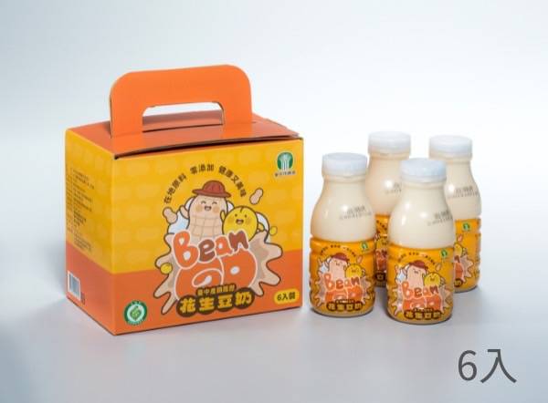 BEANGO 產銷履歷 花生豆奶(6入/盒)