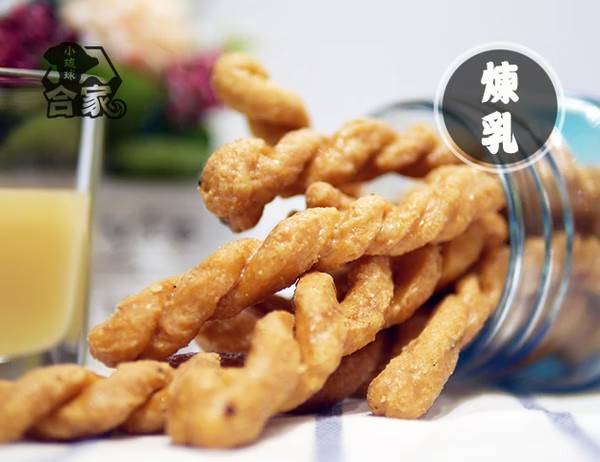 【小琉球特產】 手工麻花捲/煉乳190g