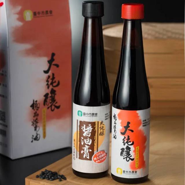古法純釀 - 大純釀極品豆麥醬油(禮盒)400ml/瓶