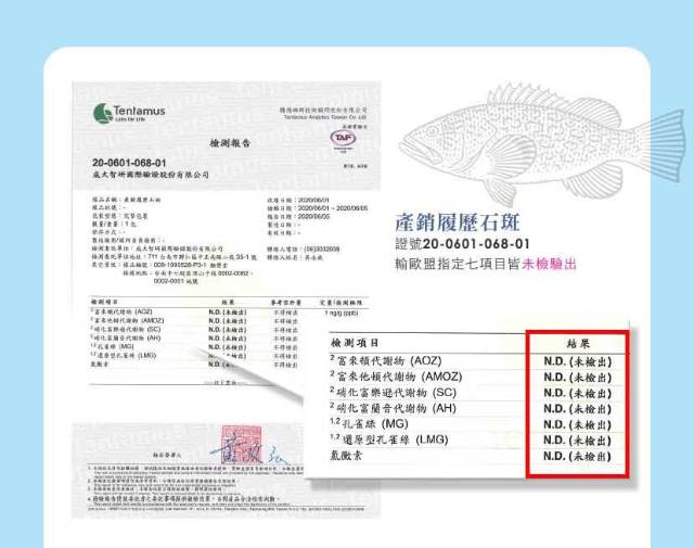 《台江漁人港》優格飼養｜龍膽石斑下巴骨(600g/盒)