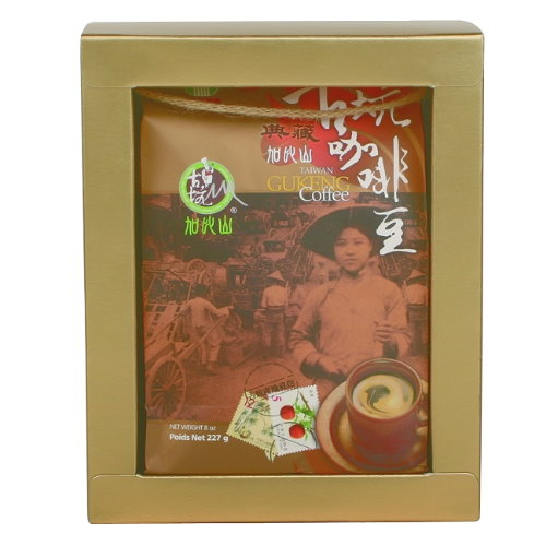 古坑鄉農會 加比山典藏咖啡豆(半磅/包)