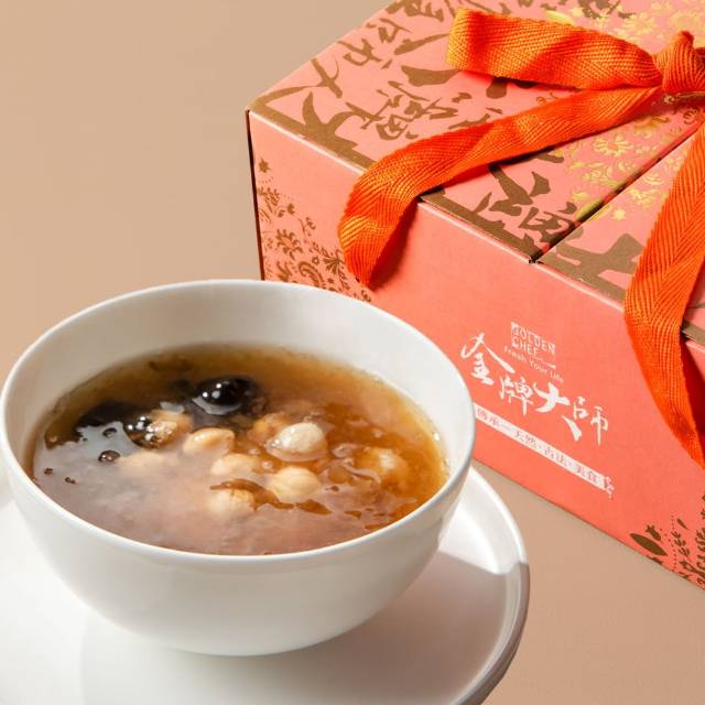金牌大師 紅棗銀耳湯禮盒(10包/盒)