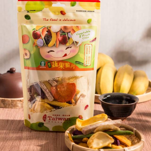 集集山蕉 - 蔬果脆片90公克x10袋