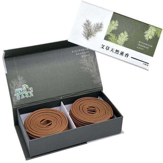 艾草天然薰香 40環/盒