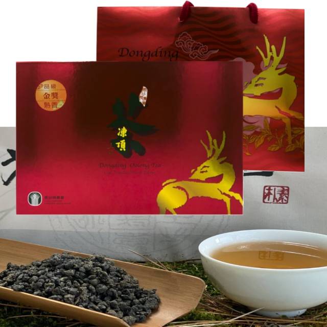 南投鹿谷 金獎/凍頂烏龍茶禮盒(150g*2罐/盒)