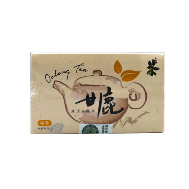 南投鹿谷 甘鹿凍頂烏龍茶包-熟香袋茶3g*20入/盒